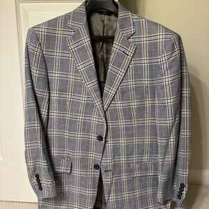 Brooks Brothers Blue Checkered Blazer